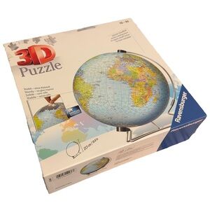 Ravensburger 3D Puzzle with Blue and Green Globe